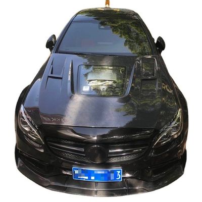 Carbon Fiber Cover for Benz C63 Coupe  Carbon Fiber Material C63 Carbon Fiber Hood Hood Engine Hood