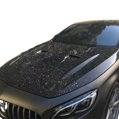 For Benz W217 S-class Coupe Carbon Fiber Cover Cursory W217 Upgraded MSY Style Machine Cover