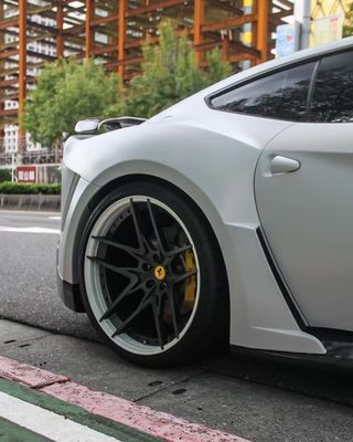 Ferrari F12 Carbon Fiber body Kit F12 Novitec N-largo style front and rear bumper wheel arch F12 front lip diffuser spoiler