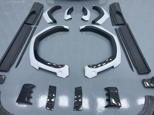 Lamborghini Urus Carbon fiber body Kit URUS 1016 style carbon fiber front lip diffuser spoiler hood wheel arch