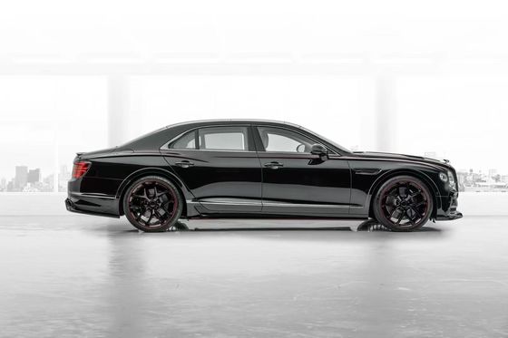 Bentley Flying Spur Carbon fiber body Kit Flying Spur upgrades MANSORY style front lip diffuser Spoiler hood body kit