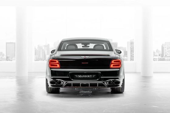 Bentley Flying Spur Carbon fiber body Kit Flying Spur upgrades MANSORY style front lip diffuser Spoiler hood body kit