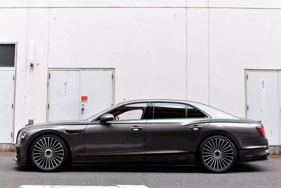 Bentley Flying Spur Carbon fiber body Kit Flying Spur upgrades MANSORY style front lip diffuser Spoiler hood body kit