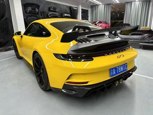 Porsche 992 Carbon fiber body Kit 992 GT3 style front and rear bumper side skirt spoiler hood