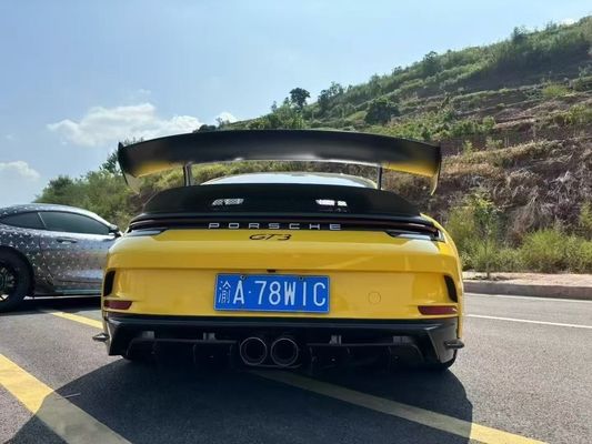 Porsche 992 Carbon fiber body Kit 992 GT3 style front and rear bumper side skirt spoiler hood