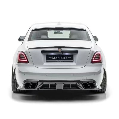 Rolls-Royce Ghost Carbon fiber body Kit ghost mansory style front and rear bumper spoilers hood fenders