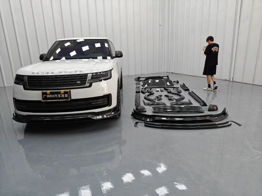 Land Rover Range Rover Carbon fiber Body Kit Range Rover Upgraded Mansory style front lip diffuser Spoiler hood wheel arch side skirt