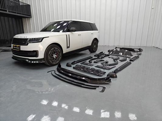 Land Rover Range Rover Carbon fiber Body Kit Range Rover Upgraded Mansory style front lip diffuser Spoiler hood wheel arch side skirt