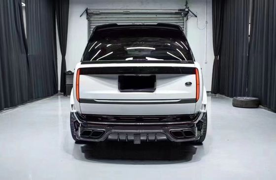 Land Rover Range Rover Carbon fiber Body Kit Range Rover Upgraded Mansory style front lip diffuser Spoiler hood wheel arch side skirt