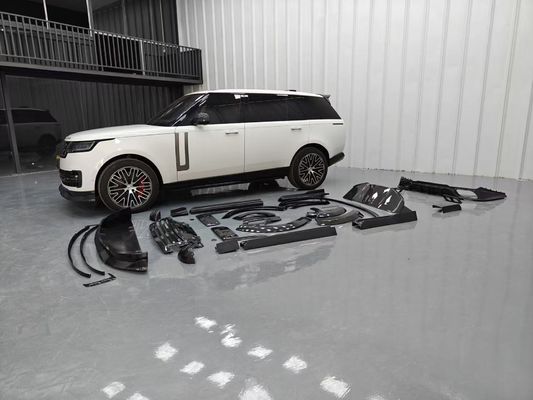 Land Rover Range Rover Carbon fiber Body Kit Range Rover Upgraded Mansory style front lip diffuser Spoiler hood wheel arch side skirt