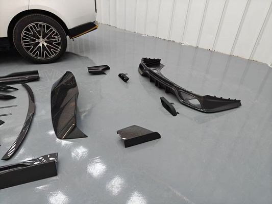 Land Rover Range Rover Carbon fiber Body Kit Range Rover Upgraded Mansory style front lip diffuser Spoiler hood wheel arch side skirt