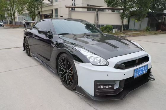 Nissan GTR Carbon fiber body Kit GTR r35 Upgraded 2024nismo style front and rear bumper spoilers hood fenders