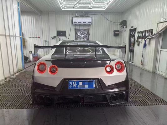 Nissan GTR Carbon fiber body Kit GTR r35 Upgraded 2024nismo style front and rear bumper spoilers hood fenders