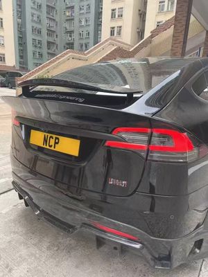 Tesla model X Carbon Fiber Body Kit model X Carbon fiber front lip diffuser Spoiler hood wheel arch wide body kit