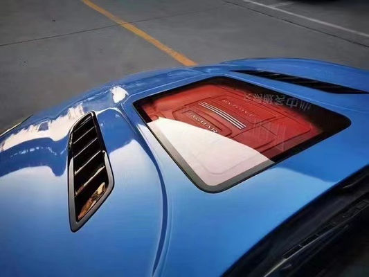 High Quality Carbon Fiber F-type Carbon Fiber Hood  for Jaguar F-Type Upgrade IMP Style Hood