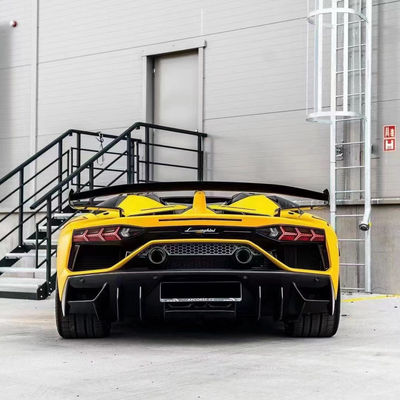 For Lamborghini Aventador LP700 LP720 Carbon Fiber Body Kit Aventador Upgraded SVJ Style Front and Rear Bumper Spoiler Body Kit