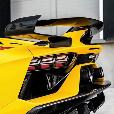 For Lamborghini Aventador LP700 LP720 Carbon Fiber Body Kit Aventador Upgraded SVJ Style Front and Rear Bumper Spoiler Body Kit