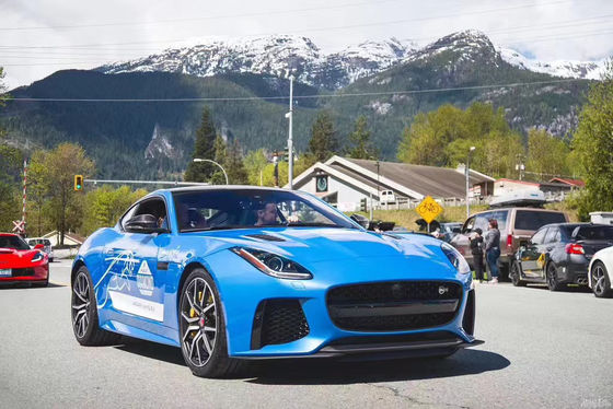 For Jaguar F-Type Body Kit  Carbon Fiber and FPR  F-type Upgraded SVR Style Front Bumper Body Kit