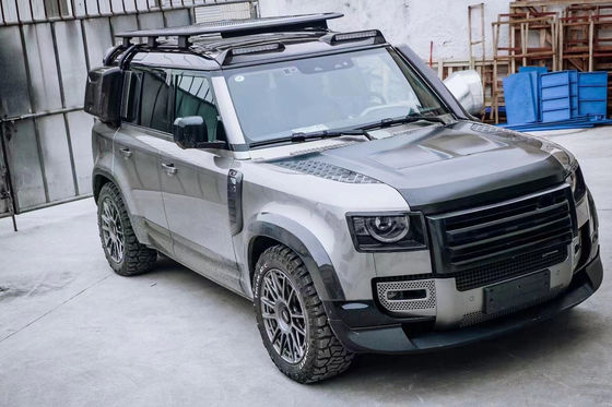Carbon Fiber Hood for Land Rover Defender Carbon Fiber Material  Defender Upgraded SVR Style Cover