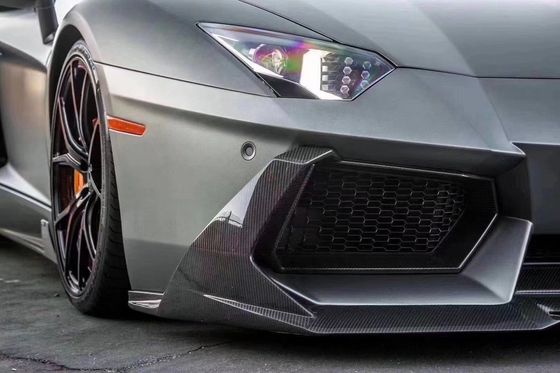 For Lamborghini LP700 Carbon Fiber Body Kit LP700 Upgrade VORs Style Carbon Fiber Front Lip Diffuser Spoiler
