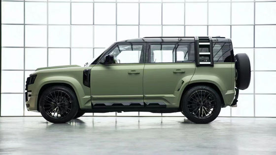 Auto Parts Body Kit for Land Rover Defender Defender Upgraded LUMMA Style Front and Rear Bumper Wide-body Kit