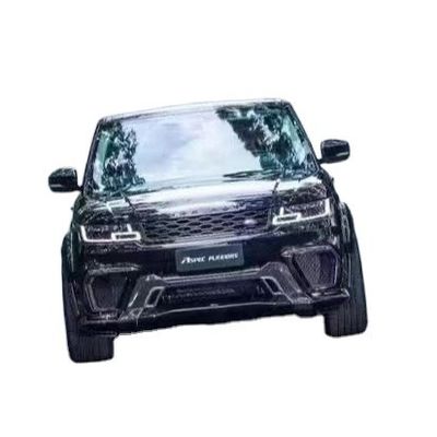 Runde ASPEC Style CF&amp; FRP Wide Body Kit Front Bumper Rear Bumper Side Skirt Fender for Land Rover RANGE ROVE SPORT 2014-2017