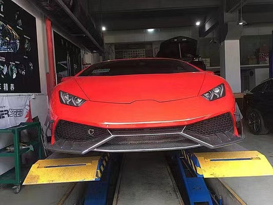 For Lamborghini LP580 LP610 Carbon Fiber Body Kit LP580 LP610 Upgraded MSY Style Front Lip Diffuser Spoiler Side Skirt