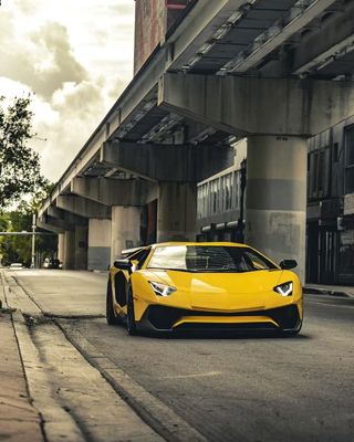 For Lamborghini Aventador LP700 Carbon Fiber Body Kit Aventador Upgraded 740SV Front and Rear Bumper Spoilers