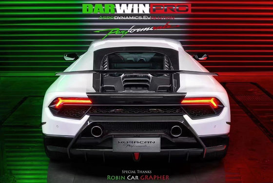 For Lamborghini LP580 LP610 Carbon Fiber Body Kit LP580 LP610 Upgraded LP640-style Front and Rear Bumper Spoiler Hood