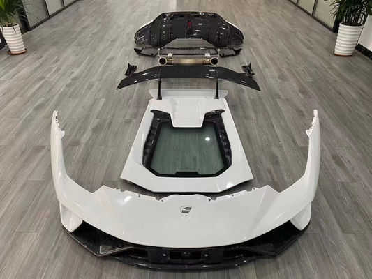 For Lamborghini LP580 LP610 Carbon Fiber Body Kit LP580 LP610 Upgraded LP640-style Front and Rear Bumper Spoiler Hood