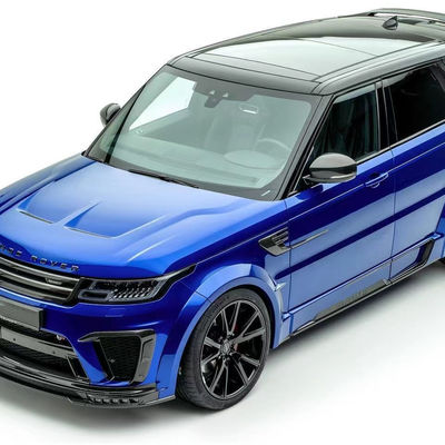 Replacement Repair Land Rover Body Kit 2017 - 2019 Spoiler Hood Resin Fiber Front Lip