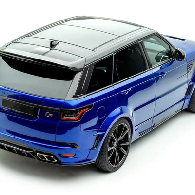 Replacement Repair Land Rover Body Kit 2017 - 2019 Spoiler Hood Resin Fiber Front Lip