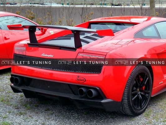 For lamborghini Gallardo LP550 560 570  Carbon Fiber Spoiler Gallardo LP550 560 570 Upgraded SUPER TROFEO Style Spoiler