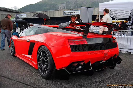 For lamborghini Gallardo LP550 560 570  Carbon Fiber Spoiler Gallardo LP550 560 570 Upgraded SUPER TROFEO Style Spoiler