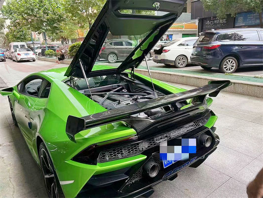 For Lamborghini LP580 LP610 Carbon Fiber Body Kit LP580 LP610 Upgraded VORS Style Carbon Fiber Spoiler Wing