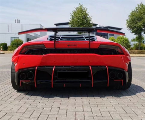 For Lamborghini LP580 LP610 Carbon Fiber Widebody Kit LP580 LP610 Upgraded PD-style Front and Rear Bumper Spoiler Widebody