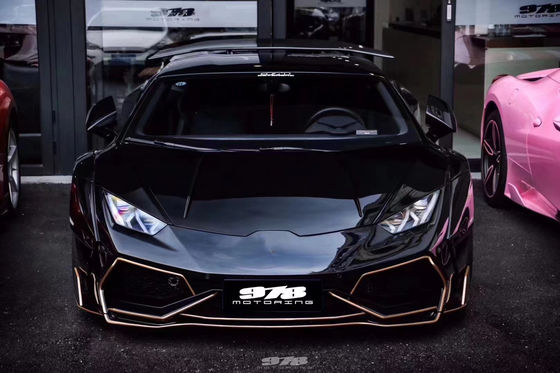 For Lamborghini LP580 LP610 Carbon Fiber Widebody Kit LP580 LP610 Upgraded PD-style Front and Rear Bumper Spoiler Widebody