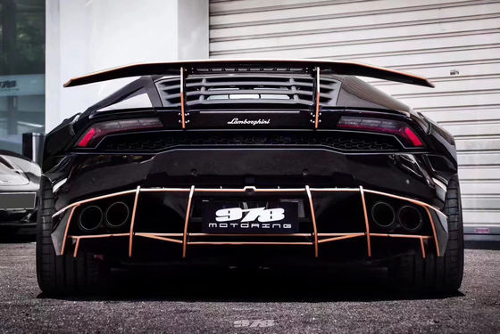 For Lamborghini LP580 LP610 Carbon Fiber Widebody Kit LP580 LP610 Upgraded PD-style Front and Rear Bumper Spoiler Widebody