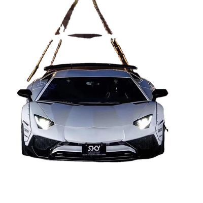 For Lamborghini Aventador LP700 Carbon Fiber Body Kit LP700 Upgraded LB-style Side Skirt Spoiler Wheel Arch
