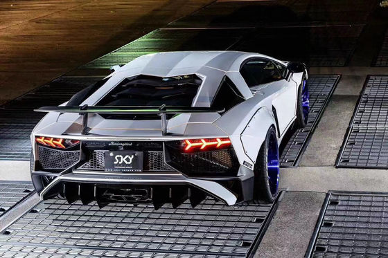For Lamborghini Aventador LP700 Carbon Fiber Body Kit LP700 Upgraded LB-style Side Skirt Spoiler Wheel Arch