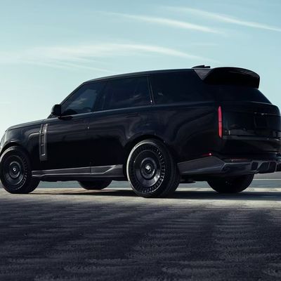 2022 Replace Land Rover Body Kit VS Style Universal Front Bumper Lip Spoiler Diffuser Side Skirt