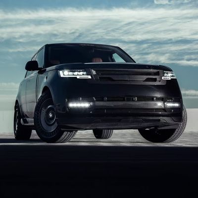 2022 Replace Land Rover Body Kit VS Style Universal Front Bumper Lip Spoiler Diffuser Side Skirt