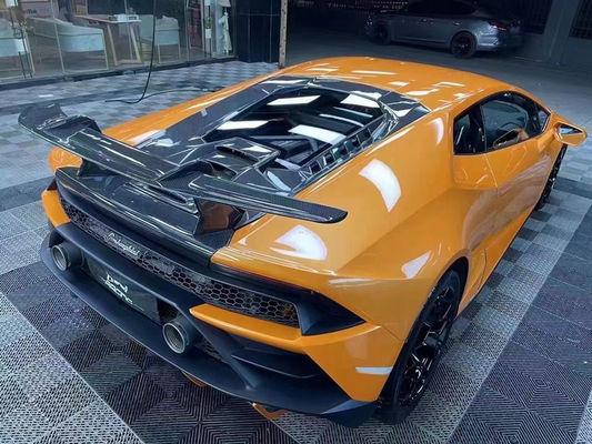 Auto Parts Carbon Fiber Spoiler for Lamborghini HURACAN LP610 580 EVO Upgrade the Performante Style Carbon Fiber Tail Spoiler