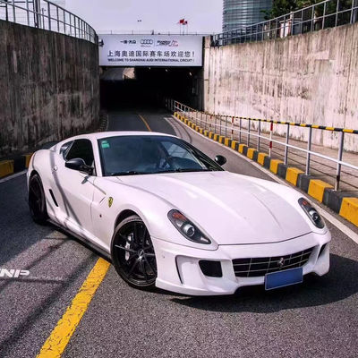For Ferrari 599 Body Kit 599 Upgraded VORS Style Front and Rear Bumper Side Skirt Spoiler Carbon Fiber Body Kit