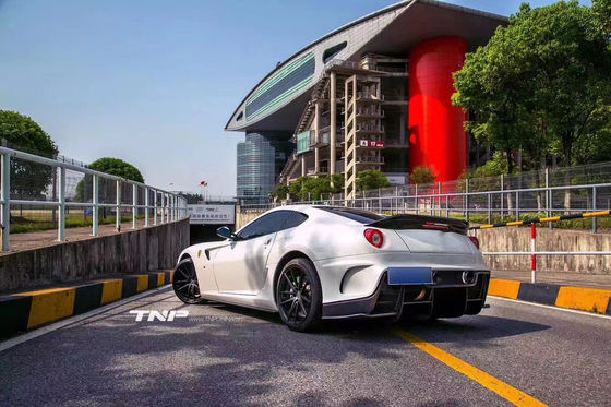 For Ferrari 599 Body Kit 599 Upgraded VORS Style Front and Rear Bumper Side Skirt Spoiler Carbon Fiber Body Kit