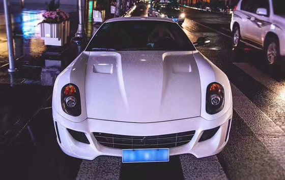 For Ferrari 599 Body Kit 599 Upgraded VORS Style Front and Rear Bumper Side Skirt Spoiler Carbon Fiber Body Kit