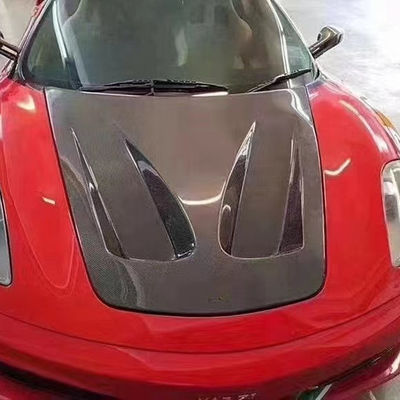 High Quality Carbon Fiber for Ferrari F430 Carbon Fiber Hood Engine Hatch Hood  F430 Engine Cover