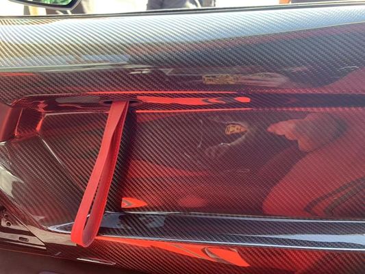 For Lamborghini Aventador LP700 Carbon Fiber Door Panels Aventador SVJ Style Carbon Fiber Door Panels
