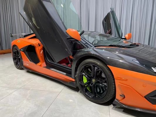 For Lamborghini Aventador LP700 Carbon Fiber Door Panels Aventador SVJ Style Carbon Fiber Door Panels