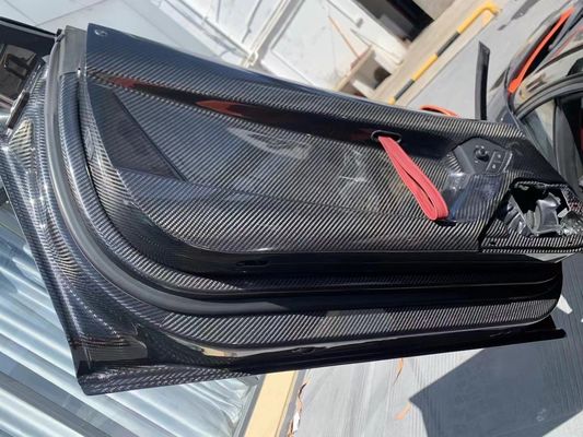 For Lamborghini Aventador LP700 Carbon Fiber Door Panels Aventador SVJ Style Carbon Fiber Door Panels